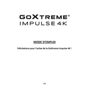 goxtreme IMPULSE 4K Mode D'emploi