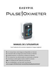 Easypix PULSE OXIMETER Manuel De L'utilisateur