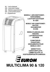 EUROM MULTICLIMA 90 Livret D'instructions