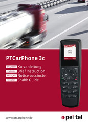 Pei tel PTCarPhone 3c Notice Succincte