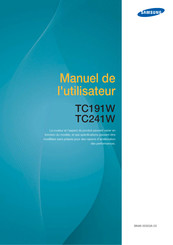 Samsung TC241W Manuel De L'utilisateur