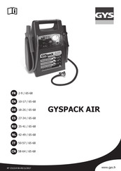 GYS GYSPACK AIR Manuel D'utilisation