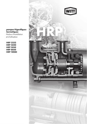 Witt HRP 10080 Notice D'installation Et D'utilisation