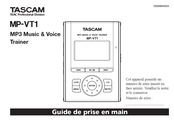 Tascam MP-VT1 Guide De Prise En Main