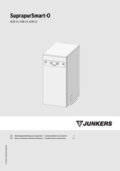 Junkers SuprapurSmart-O KUB 15 Notice D'utilisation Destinée À L'utilisateur