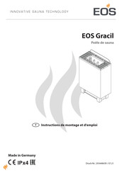 EOS Gracil Instructions De Montage Et D'emploi