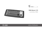 Thomann Stairville DMX-Master 3-FX Notice D'utilisation