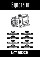 Sicce Syncra HF 10.0 Instructions