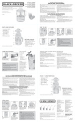 Black & Decker CJ650 Guide D'utilisation Et D'entretien