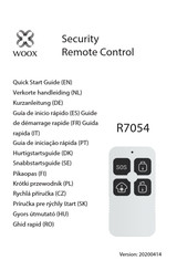 WOOX R7054 Guide De Démarrage Rapide