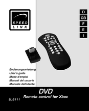 Speedlink SL-2111 Mode D'emploi