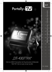 Portally-TV DT-4307TRX Mode D'emploi