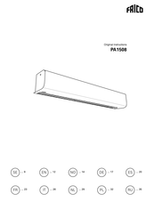 Frico PA1508 Instructions D'origine