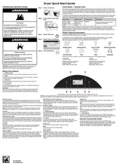 Whirlpool WGD9620HBK Guide De Démarrage Rapide