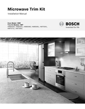 Bosch HMB5061 Manuel D'installation