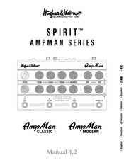 Hughes & Kettner Spirit AMPMAN Serie Mode D'emploi