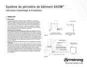 Armstrong AXIOM Instructions D'assemblage Et D'installation
