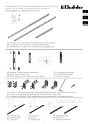 Bohle BO 5220719 Instructions De Montage