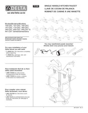 Delta Collins 400-DST Série Instructions De Montage