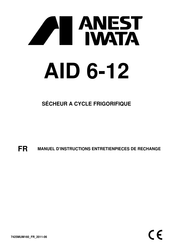 Anest Iwata AID 6-12 Manuel D'instructions