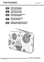 Metronic MET734 Notice D'utilisation