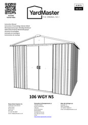 Yardmaster 106 WGY NS Instructions D'assemblage