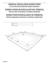 Whirlpool WHP0400VW Instructions D'installation