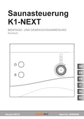 Sentiotec K1-NEXT Instructions De Montage / Mode D'emploi / Garantie