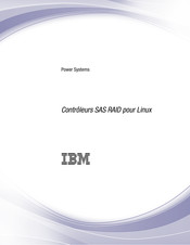 IBM SAS RAID Mode D'emploi