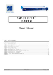 Analog way SMART CUT 2 Manuel Utilisateur