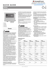 OJ Electronics DRHX-1055-MAD5 Guide Rapide
