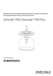 Sartorius Sartolab-P20 Instructions D'utilisation