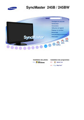 Samsung SyncMaster 245B Mode D'emploi