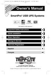 Tripp-Lite SmartPro Guide De L'utilisateur