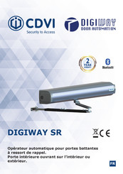 CDVI DIGIWAY-SR Mode D'emploi