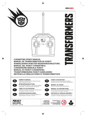 Nikko TRANSFORMERS 920011A AUTOBOT BUMBLEBEE Guide D'utilisation