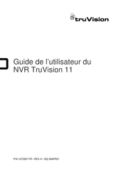 TruVision NVR 11 Guide De L'utilisateur