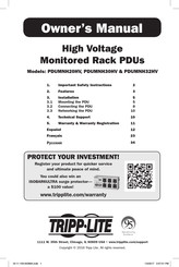 Tripp-Lite PDUMNH32HV Manuel De L'utilisateur