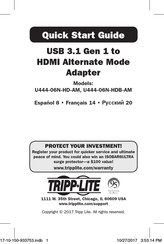 Tripp-Lite U444-06N-HDB-AM Guide De Démarrage Rapide