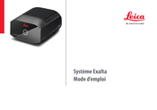 Leica Microsystems Exalta Mode D'emploi