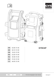 GYS GYSCAP 680 E Manuel D'utilisation