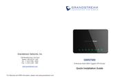 Grandstream GWN7000 Guide D'installation Rapide