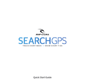 ripcurl SEARCHGPS Guide De Démarrage Rapide