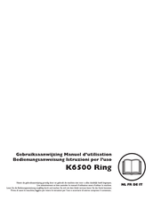 Husqvarna K6500 Ring Manuel D'utilisation
