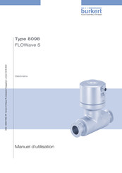 Burkert FLOWave S 8098 Manuel D'utilisation