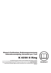 Husqvarna K 6500 II Ring Manuel D'utilisation