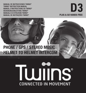 Twiins D3 Manuel D'instructions