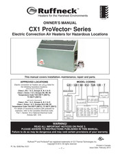 Ruffneck ProVector CX1-415160-0568-T2A Manuel Du Propriétaire
