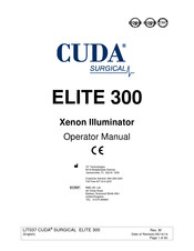 Cuda surgical ELITE 300 Manuel De L'opérateur