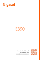 Gigaset E390 Mode D'emploi